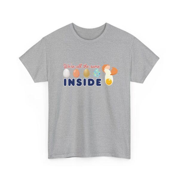 Inclusive Message Tee - We're All the Same Inside - Image 11