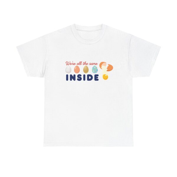 Inclusive Message Tee - We're All the Same Inside - Image 2