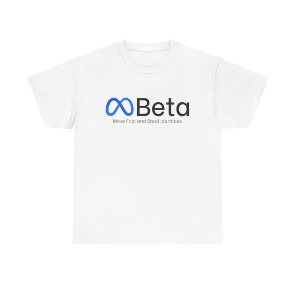Meta Criticizing Capitalism Parody Tee - Image 2