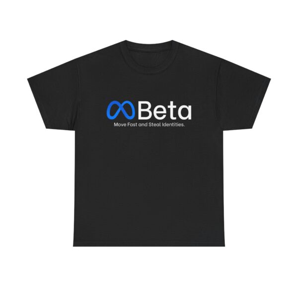 Meta Criticizing Capitalism Parody Tee - Image 5