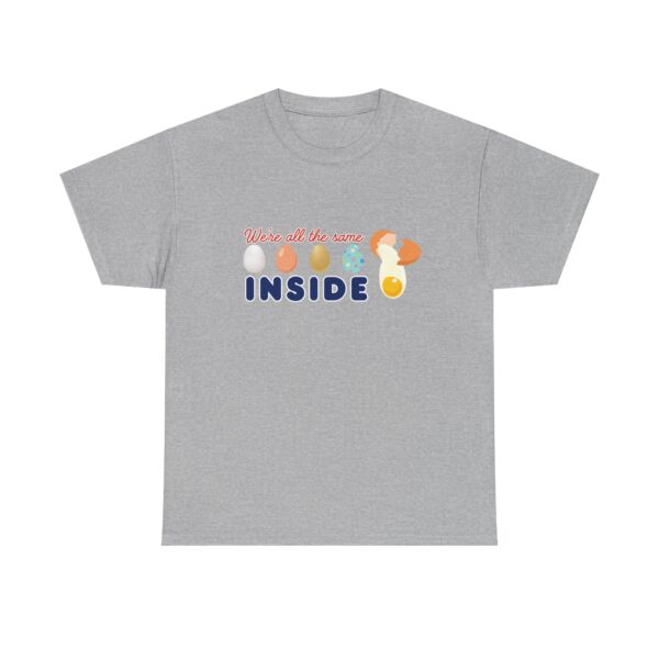 Inclusive Message Tee - We're All the Same Inside - Image 9